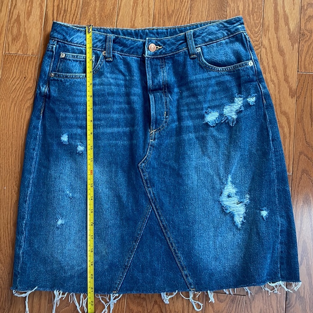 & Denim‎ Jean Midi Skirt - Picture 11 of 11